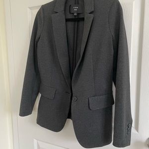 J Crew Charcoal Gray Blazer